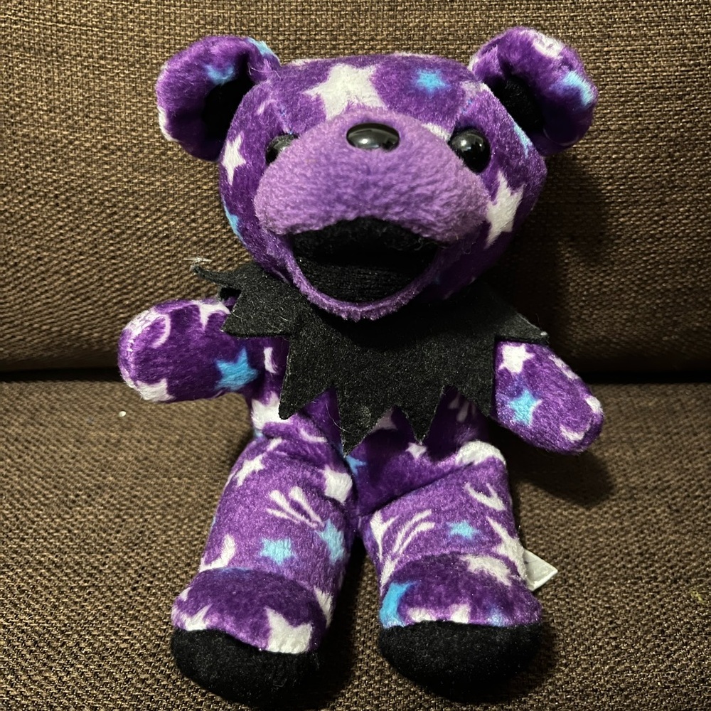 Dark Star Grateful Dead Bear Liquid Blue